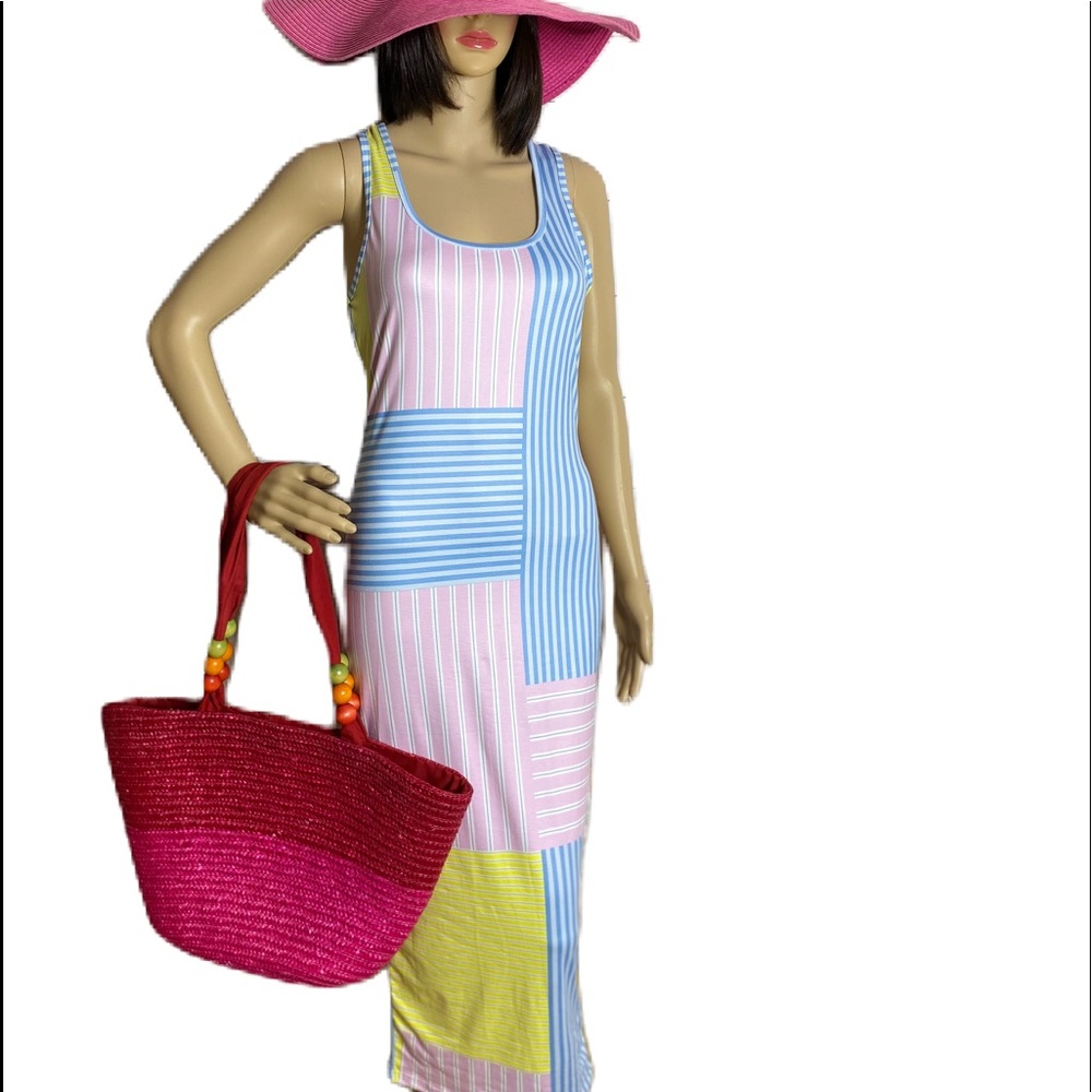 Nylon Apparel Racerback Midi Dress Size M